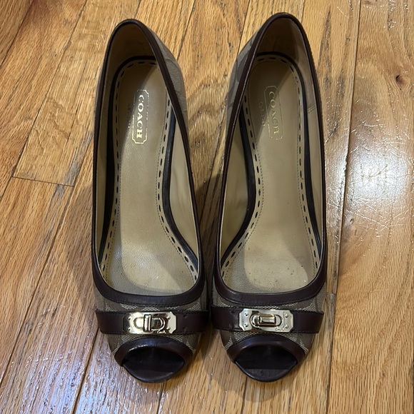 Coach wedges - Picture 1 of 8